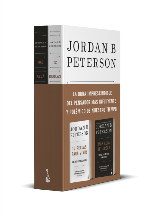 Kniha Pack Orden y caos: 24 reglas para vivir JORDAN B. PETERSON