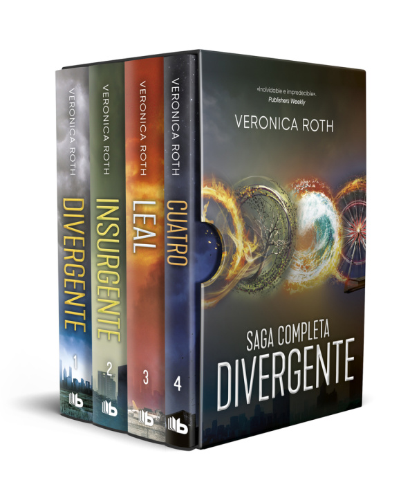 Книга Divergente (estuche con: Divergente # Insurgente # Leal # Cuatro) Veronica Roth