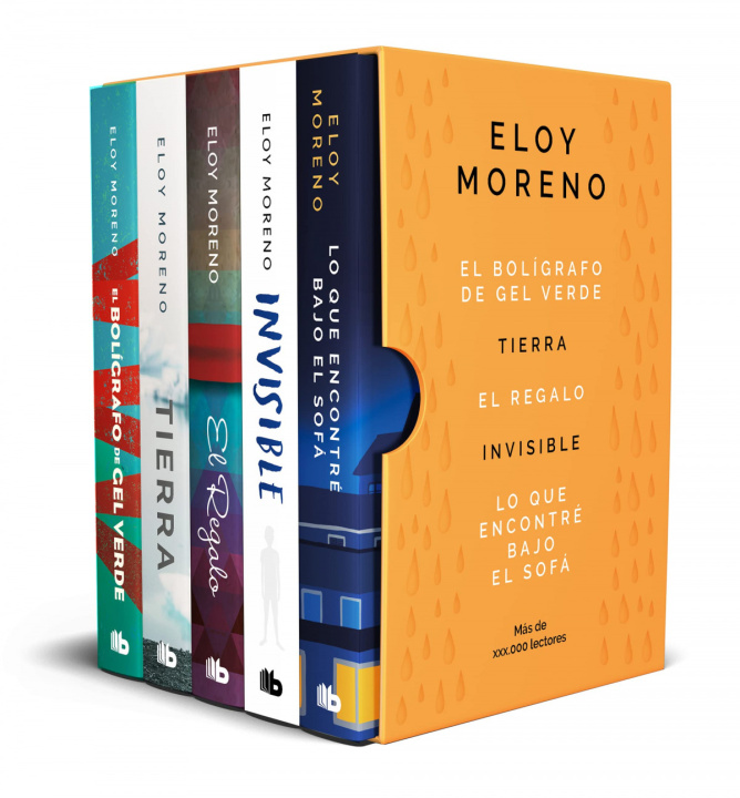 Carte Eloy Moreno (Estuche con: El bolígrafo de gel verde # Tierra # El regalo # Invis ELOY MORENO