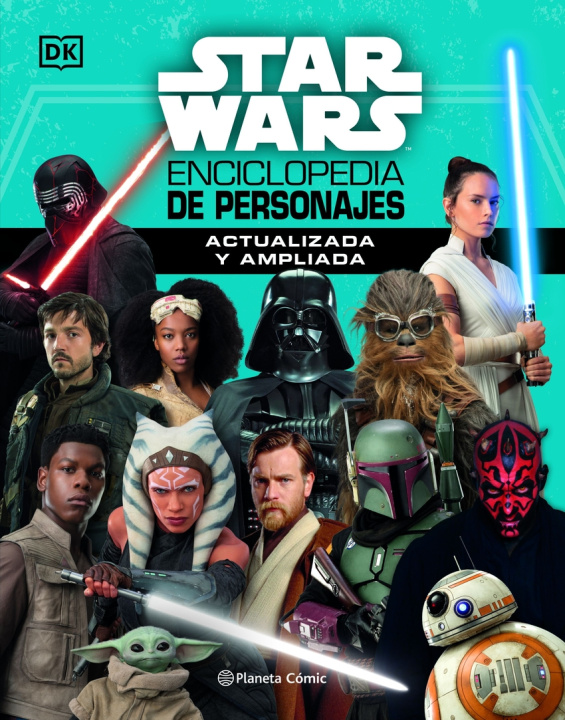 Книга Star Wars Nueva enciclopedia de personajes actualizada 