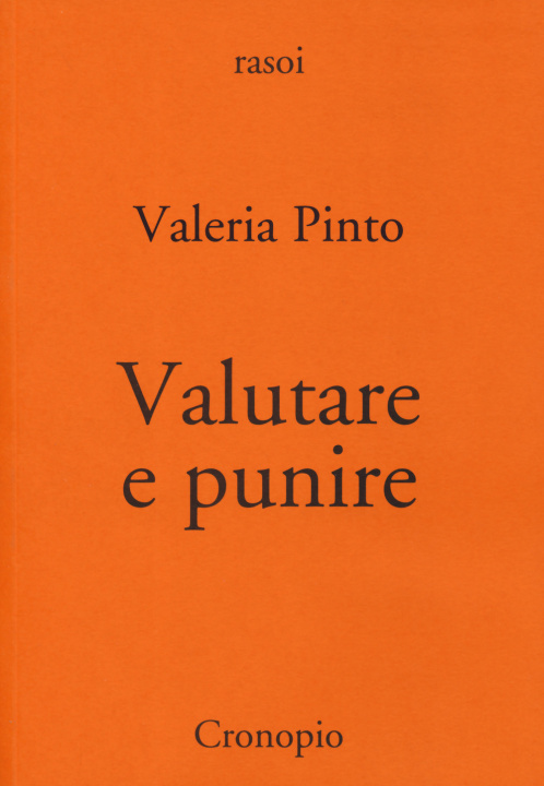 Knjiga Valutare e punire Valeria Pinto