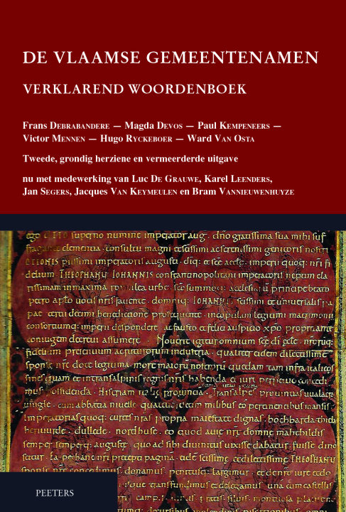 Kniha De Vlaamse gemeentenamen. Verklarend woordenboek Debrabandere F.
