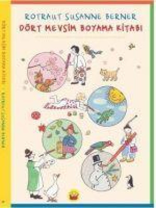 Knjiga Dört Mevsim Boyama Kitabi 