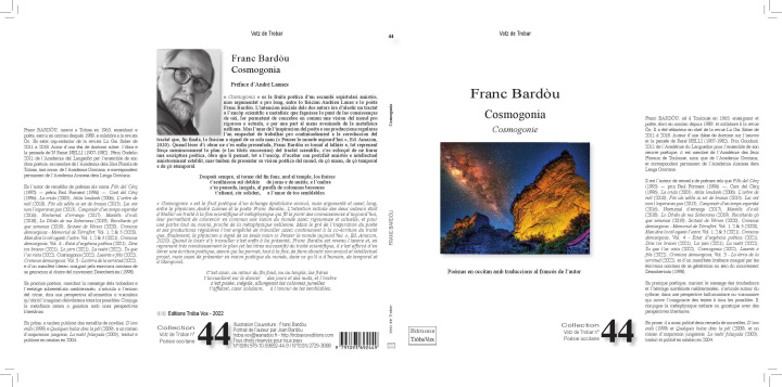 Kniha Cosmogonia - Cosmogonie BARDOU