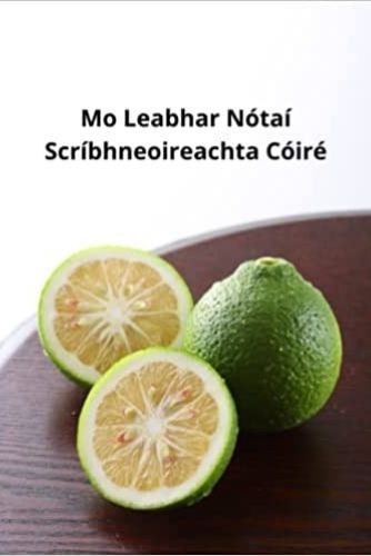 Kniha Mo Leabhar Nótaí Scríbhneoireachta Cóiré 
