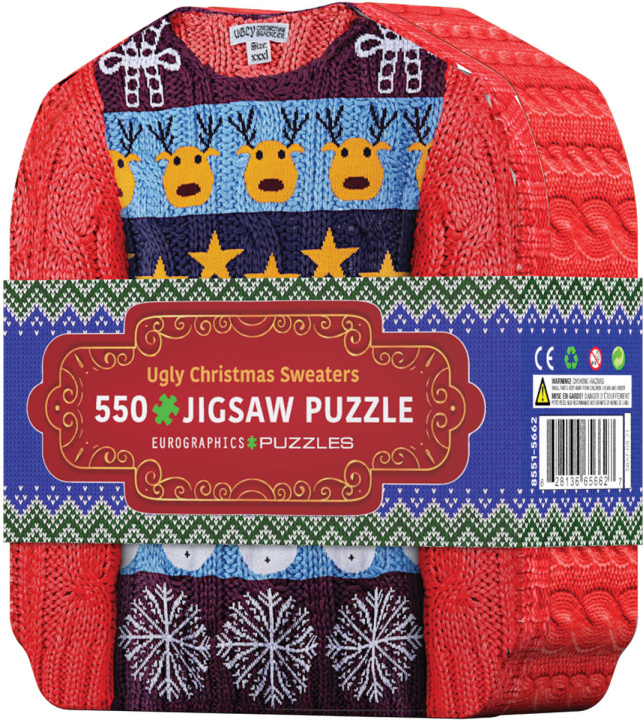 Játék Puzzle 550 TIN Ugly Christmas Sweaters 8551-5662 