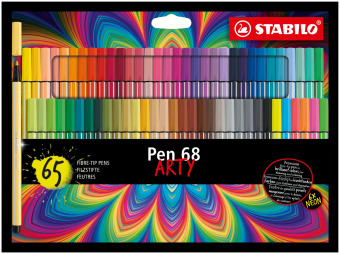 Papírszerek STABILO Pen 68 65er Kartonetui ARTY Stabilo
