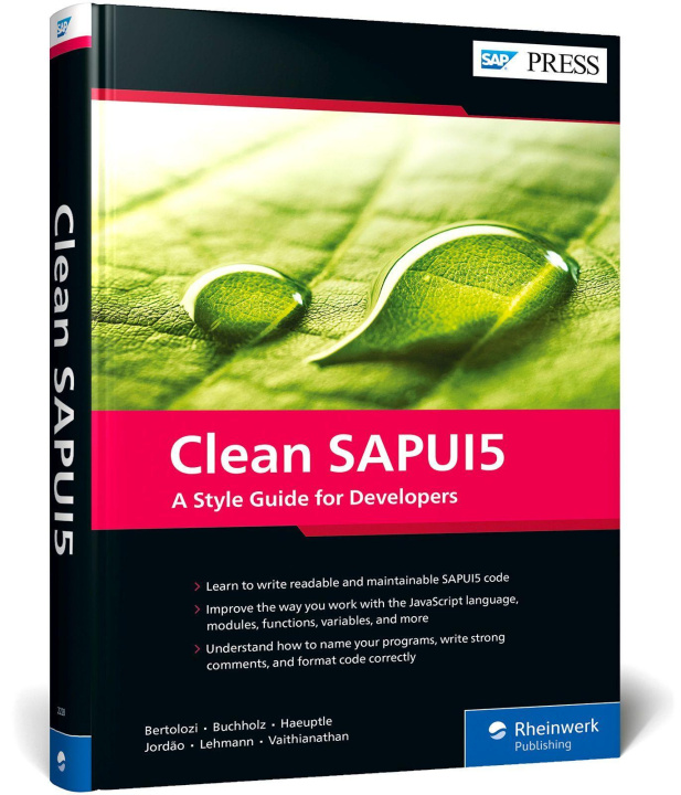 Kniha Clean SAPUI5 Arnaud Buchholz
