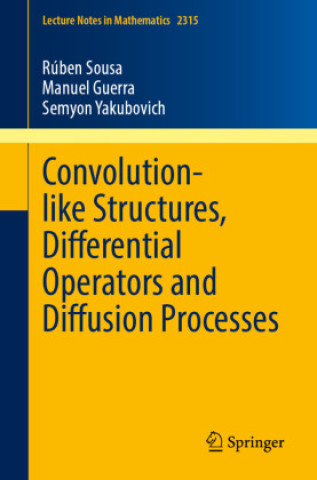 Knjiga Convolution-like Structures, Differential Operators and Diffusion Processes Rúben Sousa