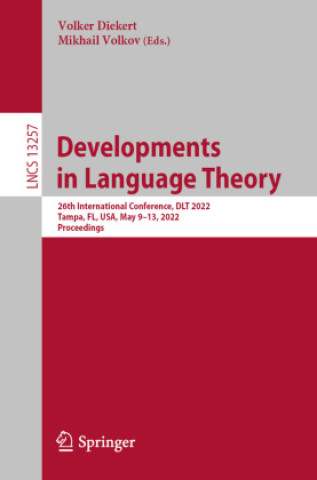 Boek Developments in Language Theory Volker Diekert