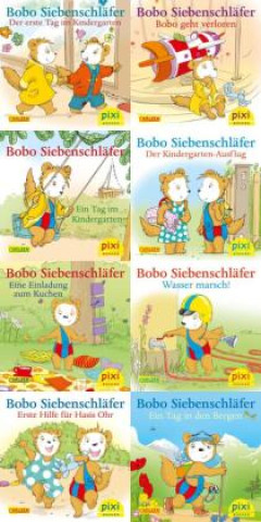 Book Pixi-8er-Set 282: Neues von Bobo Siebenschläfer (8x1 Exemplar), 8 Teile diverse
