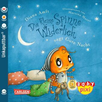 Kniha Baby Pixi (unkaputtbar) 119: VE 5 Die kleine Spinne Widerlich sagt Gute Nacht (5 Exemplare) Diana Amft