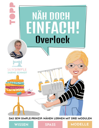 Book Näh doch einfach Overlock. SPIEGEL Bestseller Sabine Schmidt