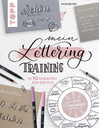 Könyv Mein Lettering-Training Katja Reiter