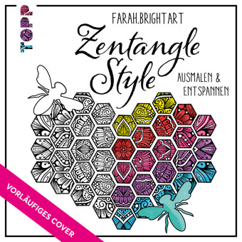 Carte Coloring Zentangle-Style Farah.brightart