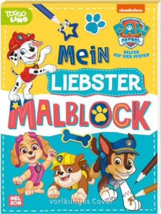 Kniha PAW Patrol: Mein liebster Malblock 