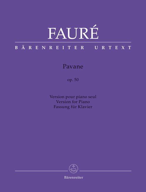 Kniha Pavane für Klavier op. 50 Jean-Pierre Bartoli