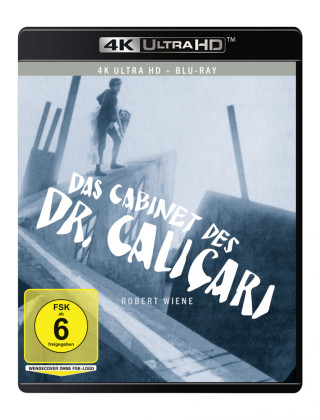 Video Das Cabinet des Dr. Caligari 4K, 1 UHD-Blu-ray + 1 Blu-ray Robert Wiene