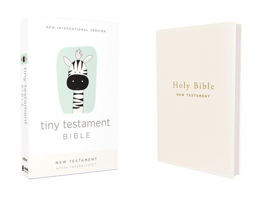 Könyv Niv, Tiny Testament Bible, New Testament, Leathersoft, White, Comfort Print 