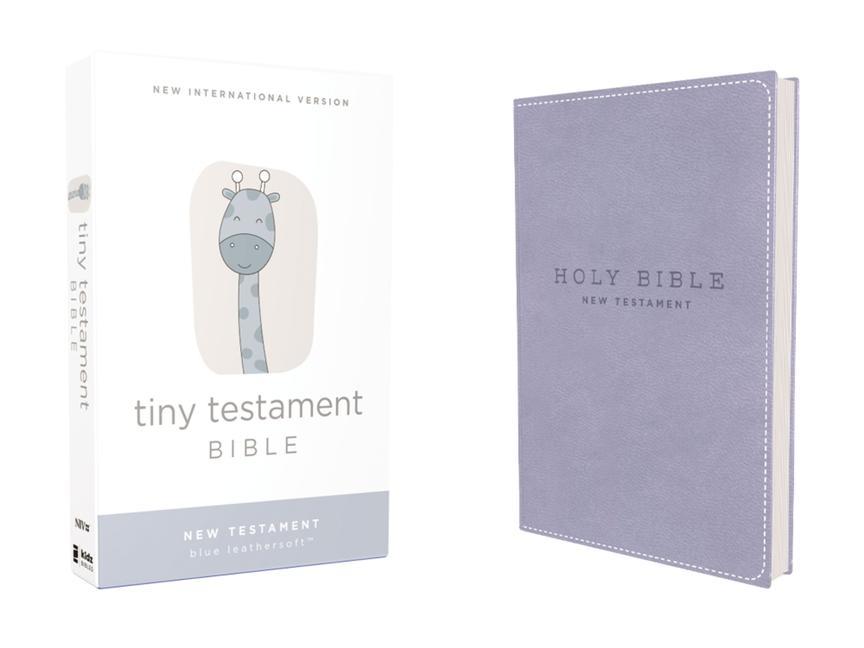 Carte Niv, Tiny Testament Bible, New Testament, Leathersoft, Blue, Comfort Print 