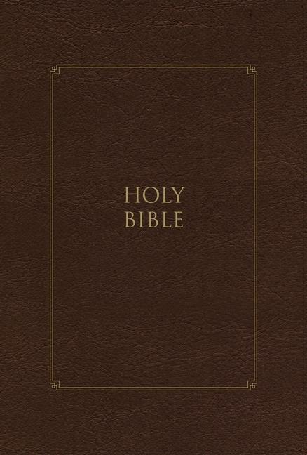 Carte KJV, Thompson Chain-Reference Bible, Large Print, Leathersoft, Brown, Red Letter, Comfort Print Frank Charles Thompson