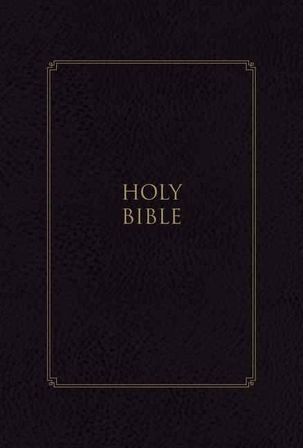 Kniha KJV, Thompson Chain-Reference Bible, Leathersoft, Black, Red Letter, Thumb Indexed, Comfort Print Frank Charles Thompson