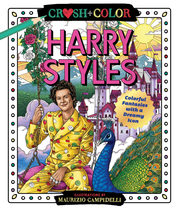 Kniha Crush and Color: Harry Styles 