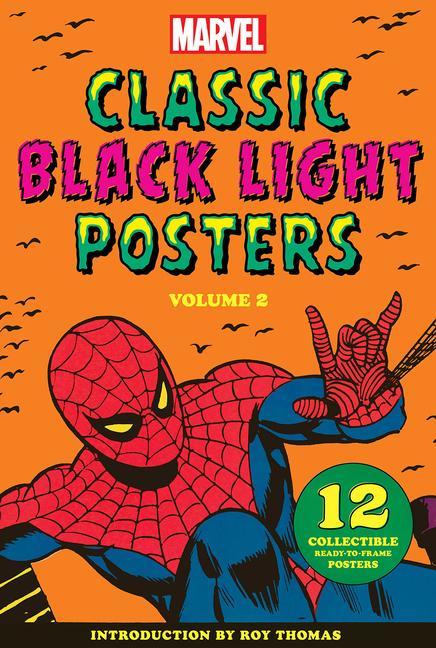 Kniha Marvel Classic Black Light Collectible Poster Portfolio Volume 2 Roy Thomas
