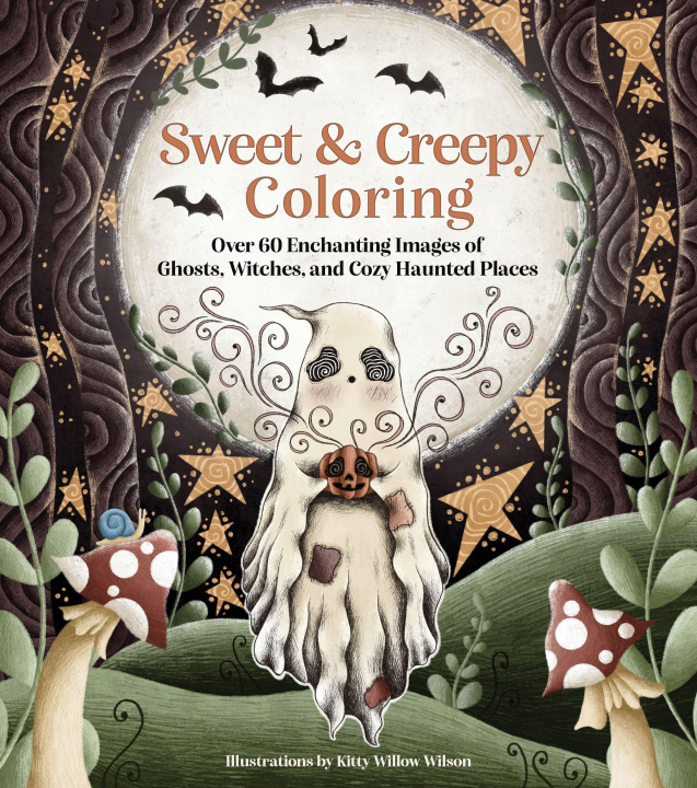 Книга Sweet & Creepy Coloring 