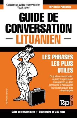Carte Guide de conversation Francais-Lituanien et mini dictionnaire de 250 mots 
