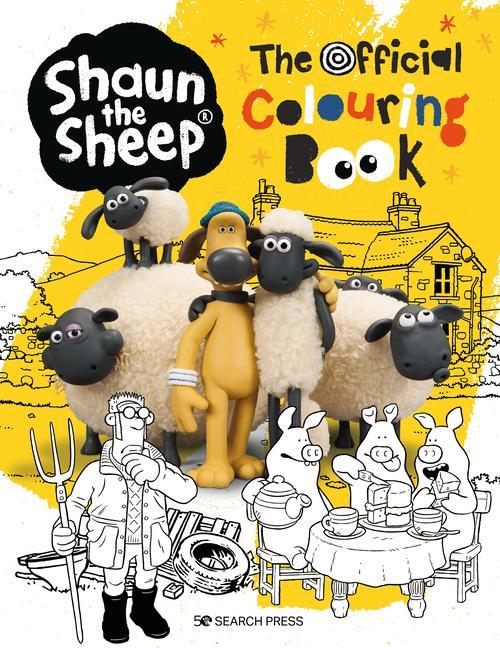 Книга Shaun the Sheep: The Official Colouring Book 