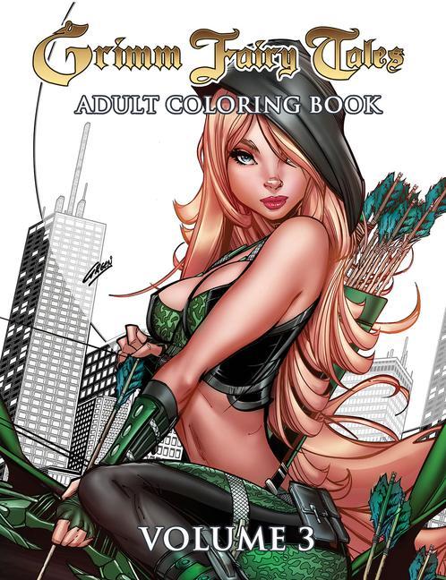 Carte Grimm Fairy Tales Adult Coloring Book Volume 3 