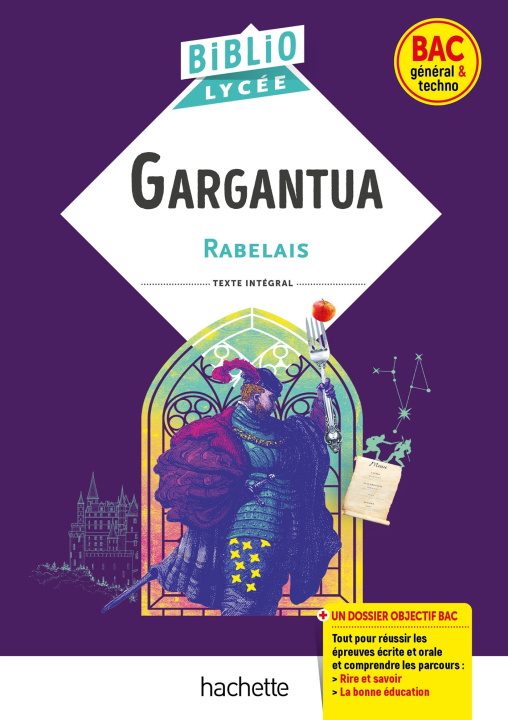 Carte BiblioLycée Gargantua (Rabelais) - BAC 2023 François Rabelais