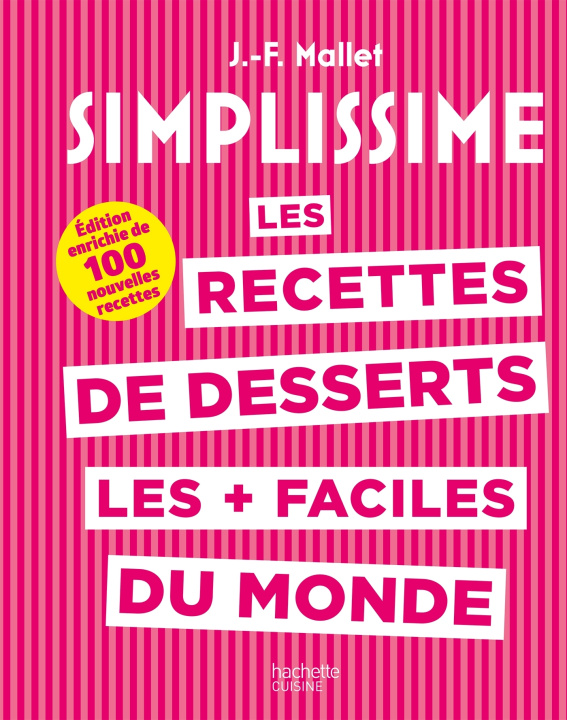 Carte Les recettes de desserts les + faciles du monde Jean-François Mallet