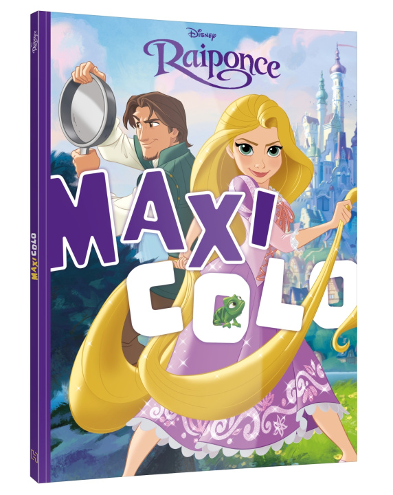 Book RAIPONCE - Maxi Colo - DISNEY PRINCESSES 