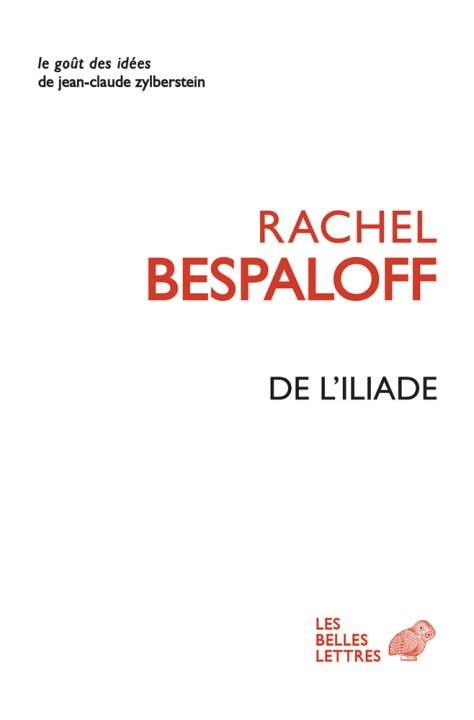 Knjiga De l'Iliade Rachel Bespaloff