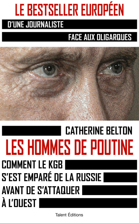 Carte Les hommes de Poutine Catherine Belton