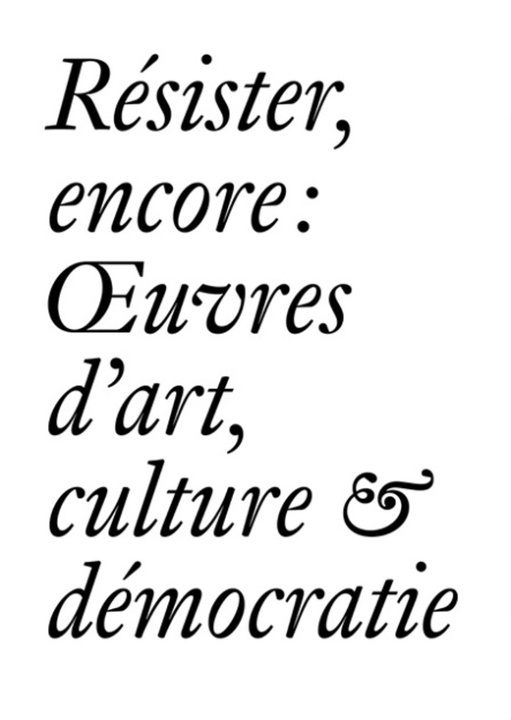 Knjiga Résister, encore Fibicher