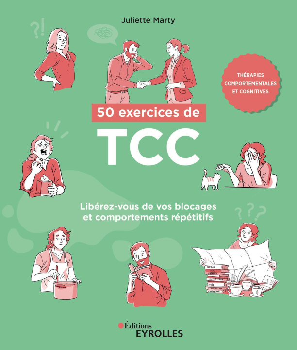 Kniha 50 exercices de TCC Marty