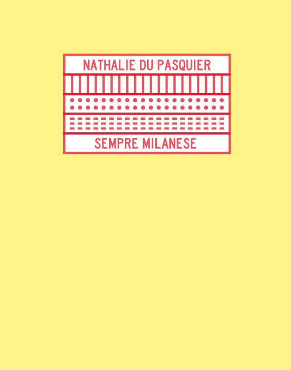 Boek Sempre Milanese Du Pasquier
