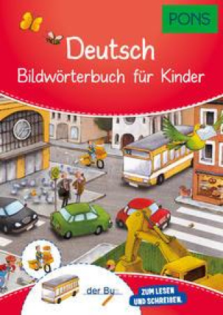 Carte PONS Bildwörterbuch Deutsch für Kinder 