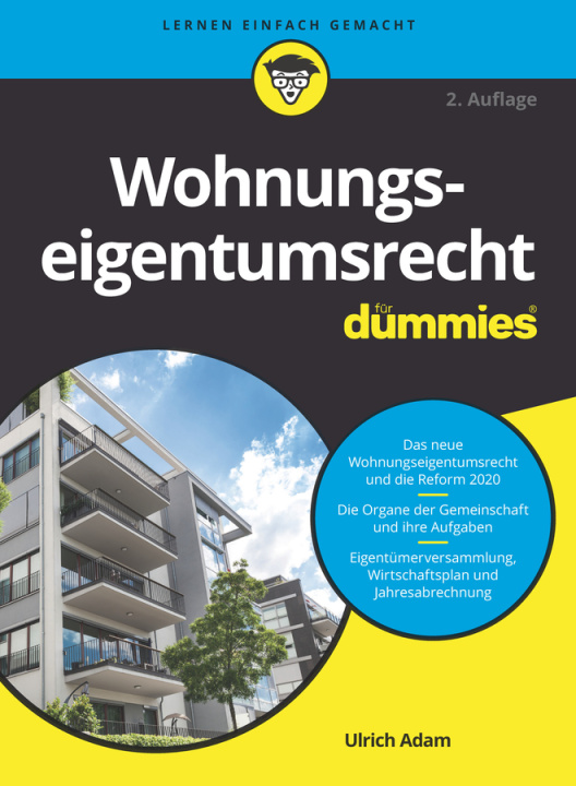 Könyv Wohnungseigentumsrecht fur Dummies 2e Ulrich Adam