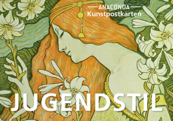 Kniha Postkarten-Set Jugendstil 