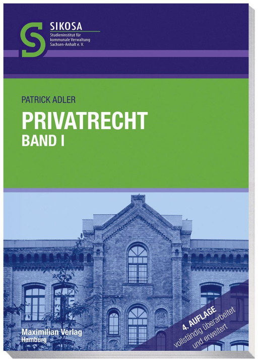 Knjiga Privatrecht. Band 01 Patrick Adler