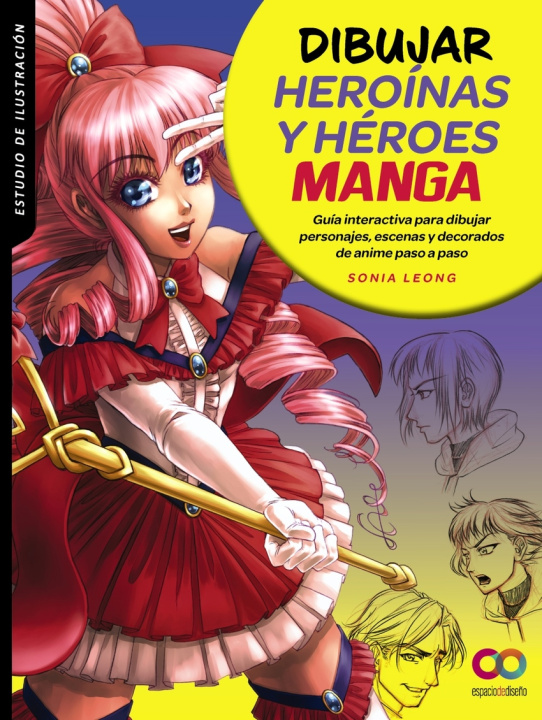 Kniha Dibujar heroínas y héroes manga SONIA LEONG
