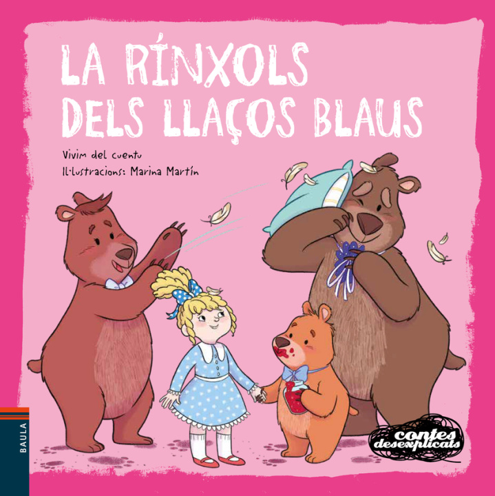 Kniha La Rínxols dels llaços blaus Vivim del Cuentu