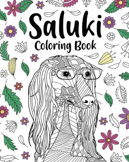 Kniha Saluki Coloring Book 