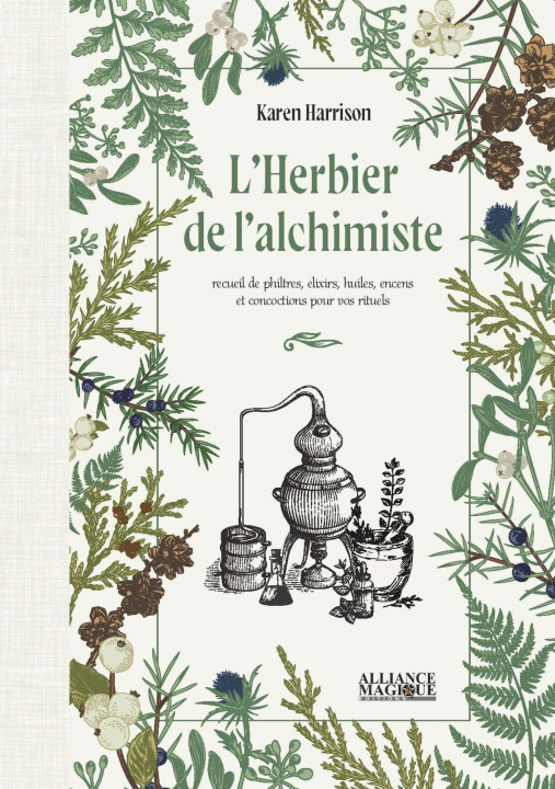 Kniha L'Herbier de l'alchimiste HARRISON KAREN