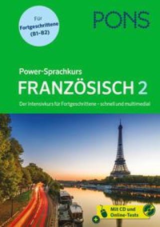 Carte PONS Power-Sprachkurs Französisch 2 
