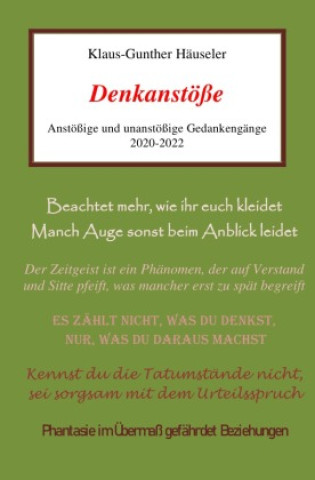 Buch Denkanstöße Klaus-Gunther Häuseler